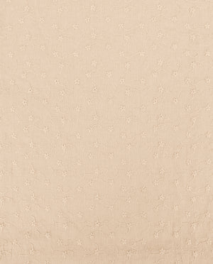 Embroidery Cotton Two Sides Scollop Border : 5817 : 652 : Light Beige