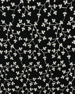 Embrodery Flower : 5837 : 69 : Black