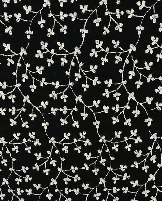 Embrodery Flower : 5837 : 69 : Black