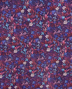 Cord Digital Flowers : 5863 : 1345 : Purple