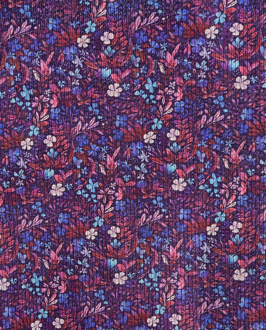 Cord Digital Flowers : 5863 : 1345 : Purple