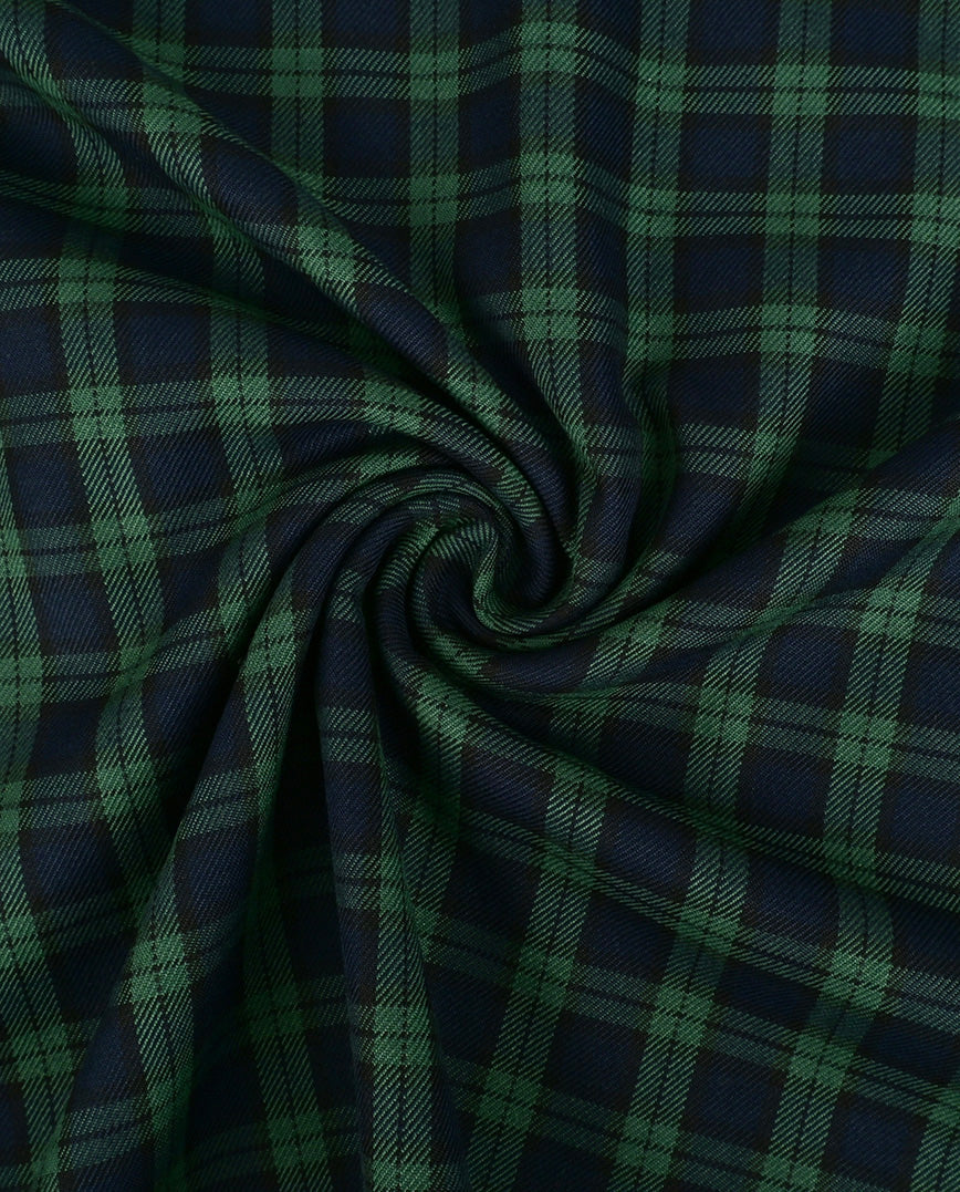 Tartan : 5866 : 28 : Army Green