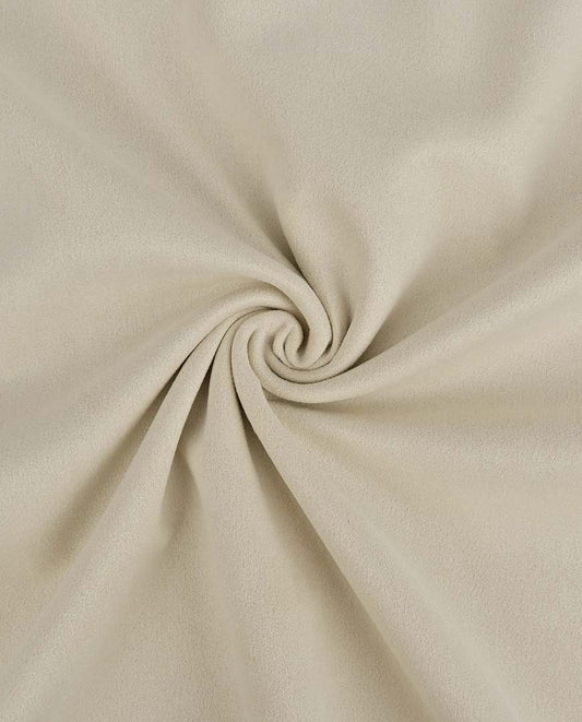 Scuba Suede : 5869 : 151 : Ecru