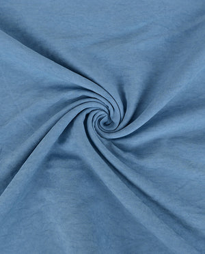 Crushed Cupro : 5870 : 1107 : Jeans Blue