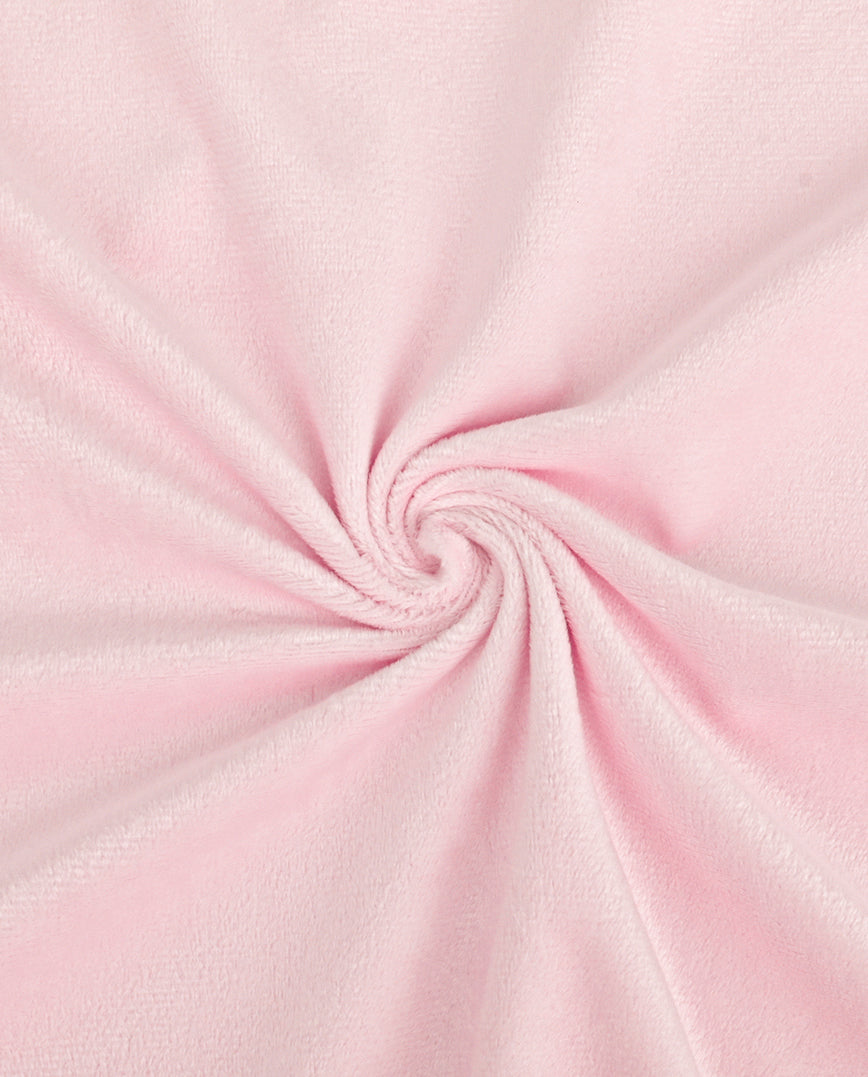 Minky Plain : 5180 : 611 : Light Pink