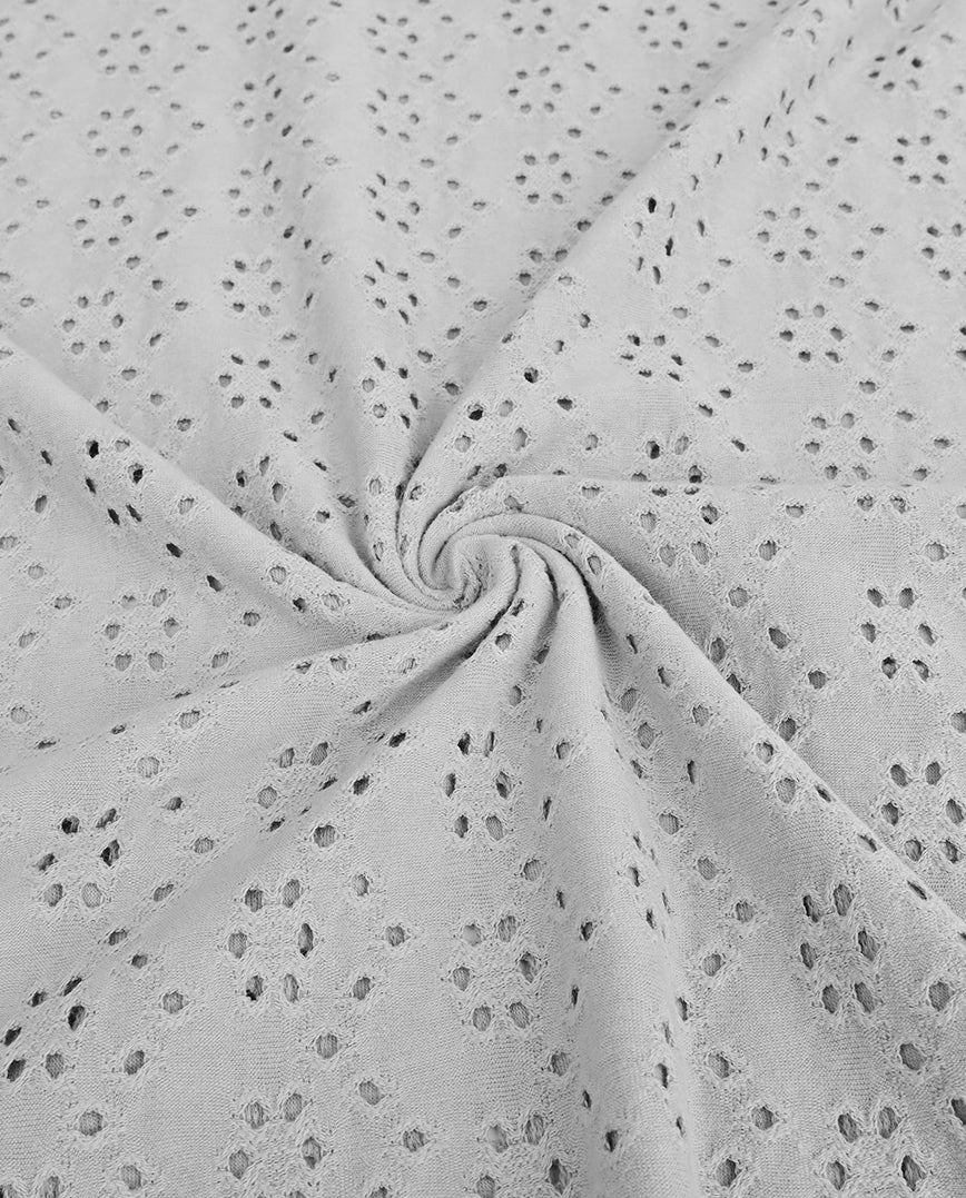 Brodery Jersey : 4892 : 62 : Light Grey