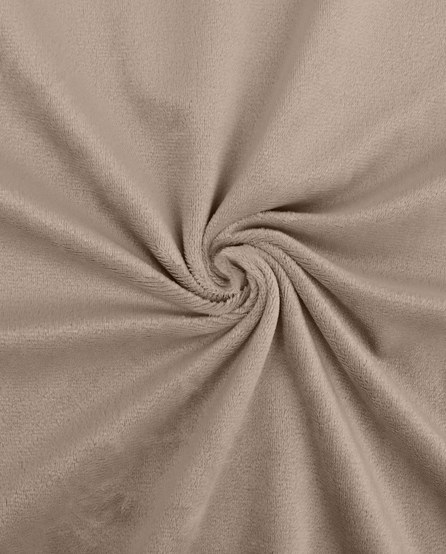 Minky Plain : 5180 : 653 : Taupe