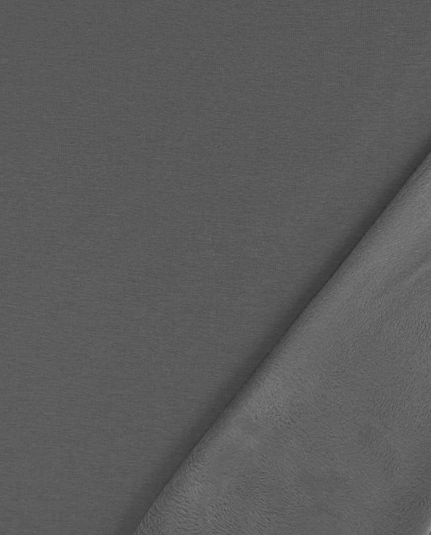 Alpine French Terry (Fleece Backed) Plain : 4997 : 68 : Dark Grey