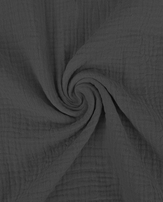Double Gauze 5656 : 5656 Only 20 M Rolls : 68 : Dark Grey