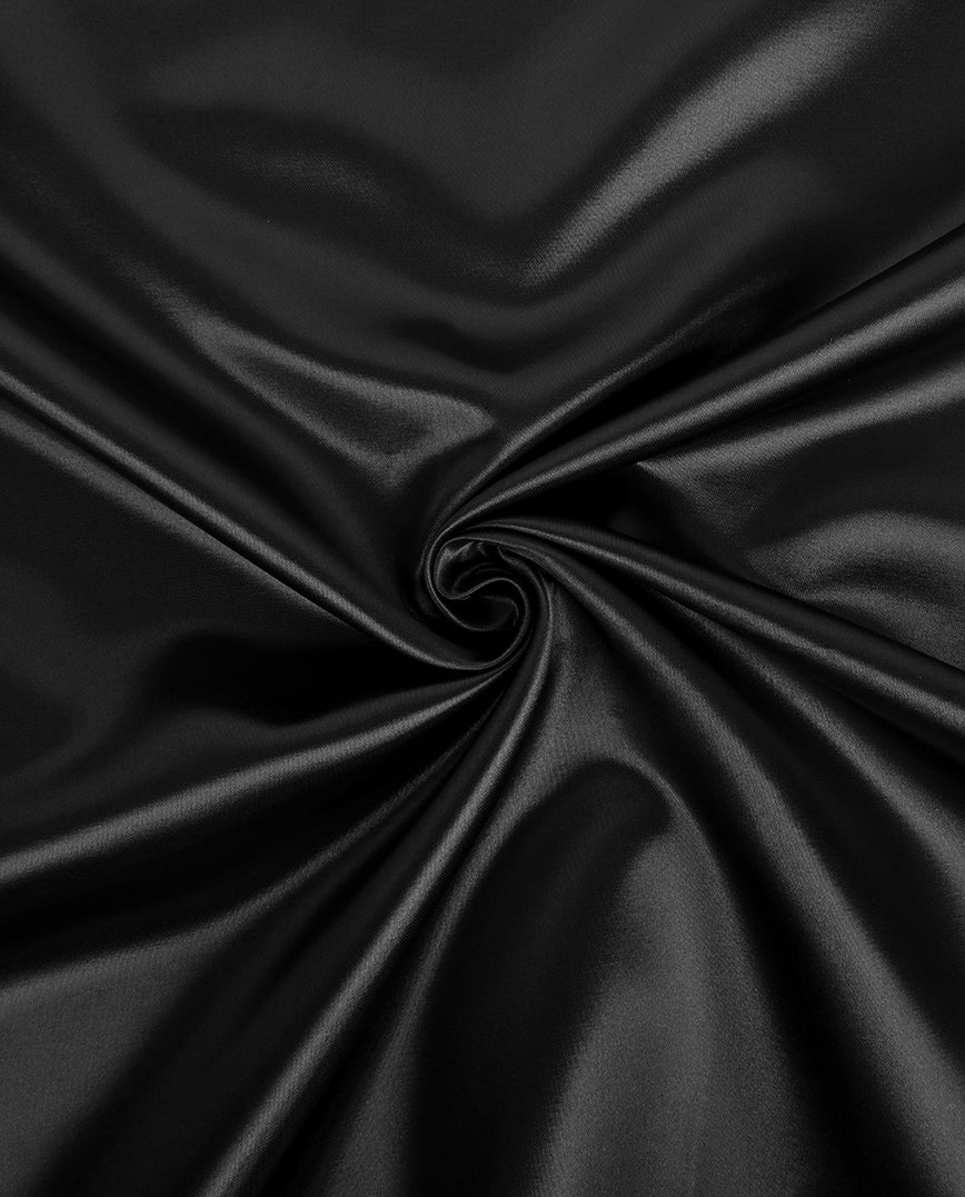 Satin Plain : 9049 : 69 : Black
