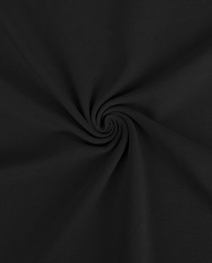 Viscose Jersey Plain : 4694 : 69 : Black