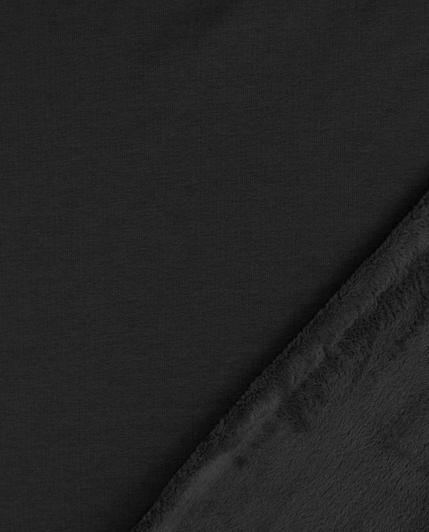 Alpine French Terry (Fleece Backed) Plain : 4997 : 69 : Black