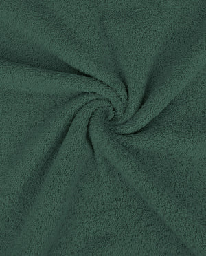 Terry Plain Fabric : 8929 : 1707 : Petrol
