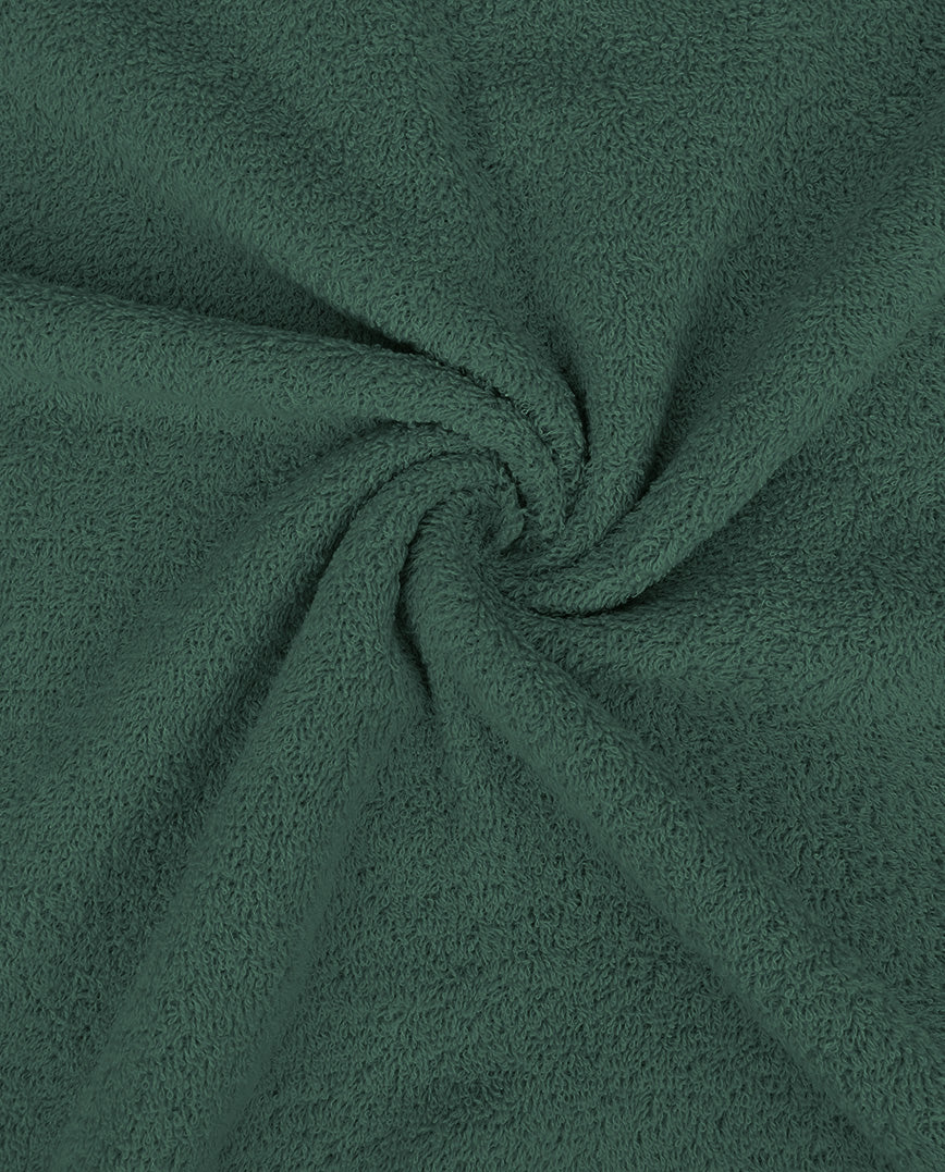 Terry Plain Fabric : 8929 : 1707 : Petrol