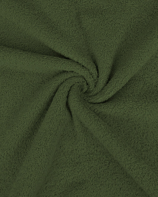 Terry Plain Fabric : 8929 : 28 : Army Green