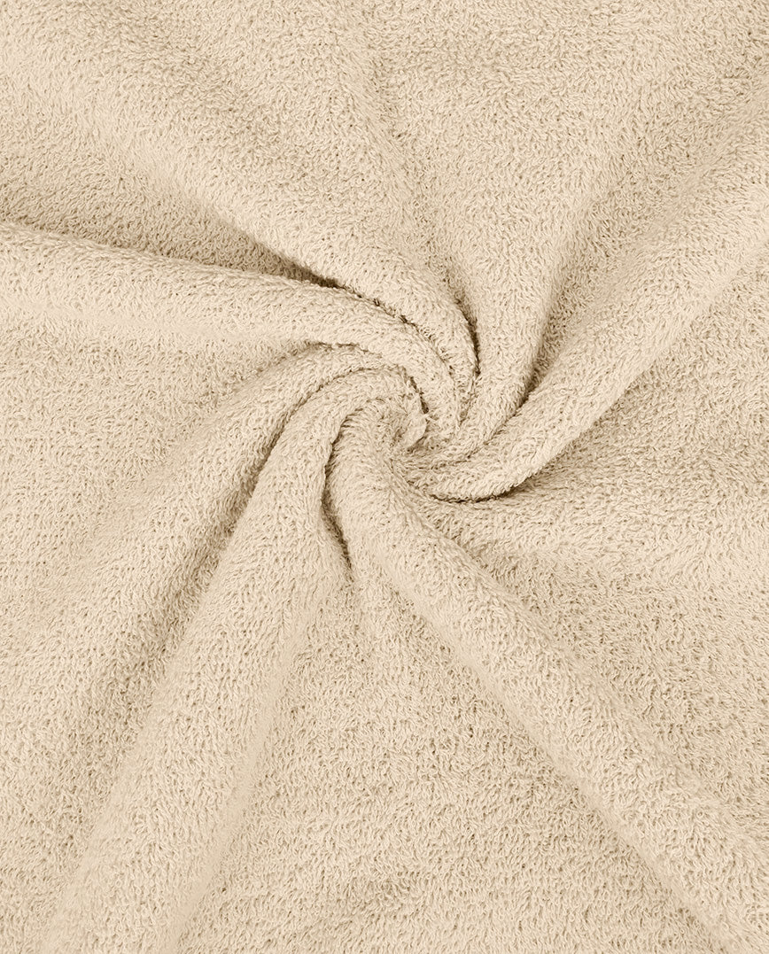 Terry Plain Fabric : 8929 : 652 : Light Beige