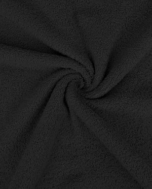 Terry Plain Fabric : 8929 : 69 : Black