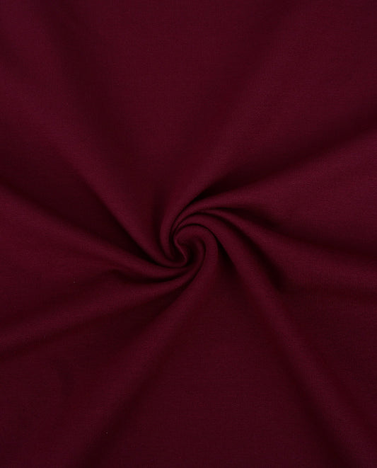 French Terry : 8985 : 1119 : Dark Bordeaux