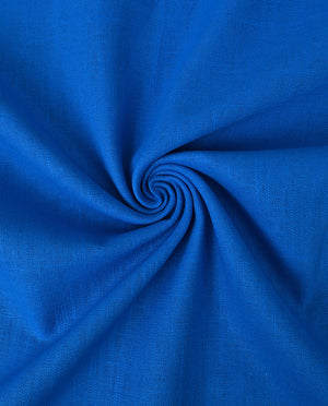 Washed Linen : 9327 : 5 : Cobalt