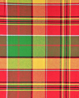 Check Madras : 9577 : 16 : Red