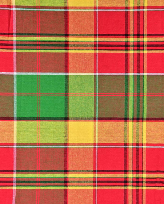 Check Madras : 9577 : 16 : Red