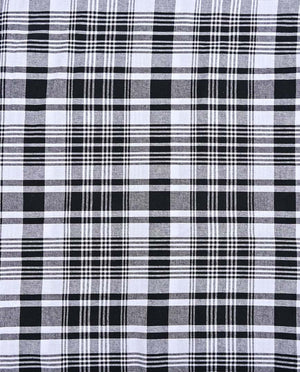 Check Madras : 9577 : 69 : Black