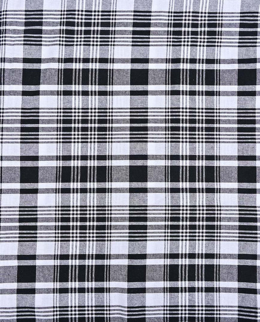 Check Madras : 9577 : 69 : Black