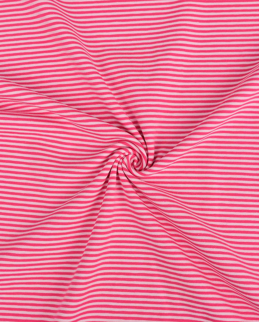 Jersey Stripe Yarn Dyed : 9646 : 17 : Fuchsia