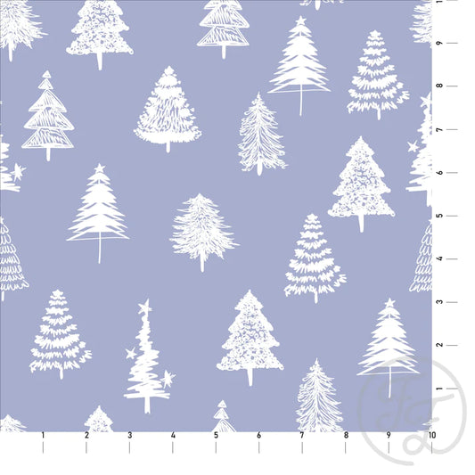 Family Fabrics | Christmas Trees 112-164 | (by the full yard)
