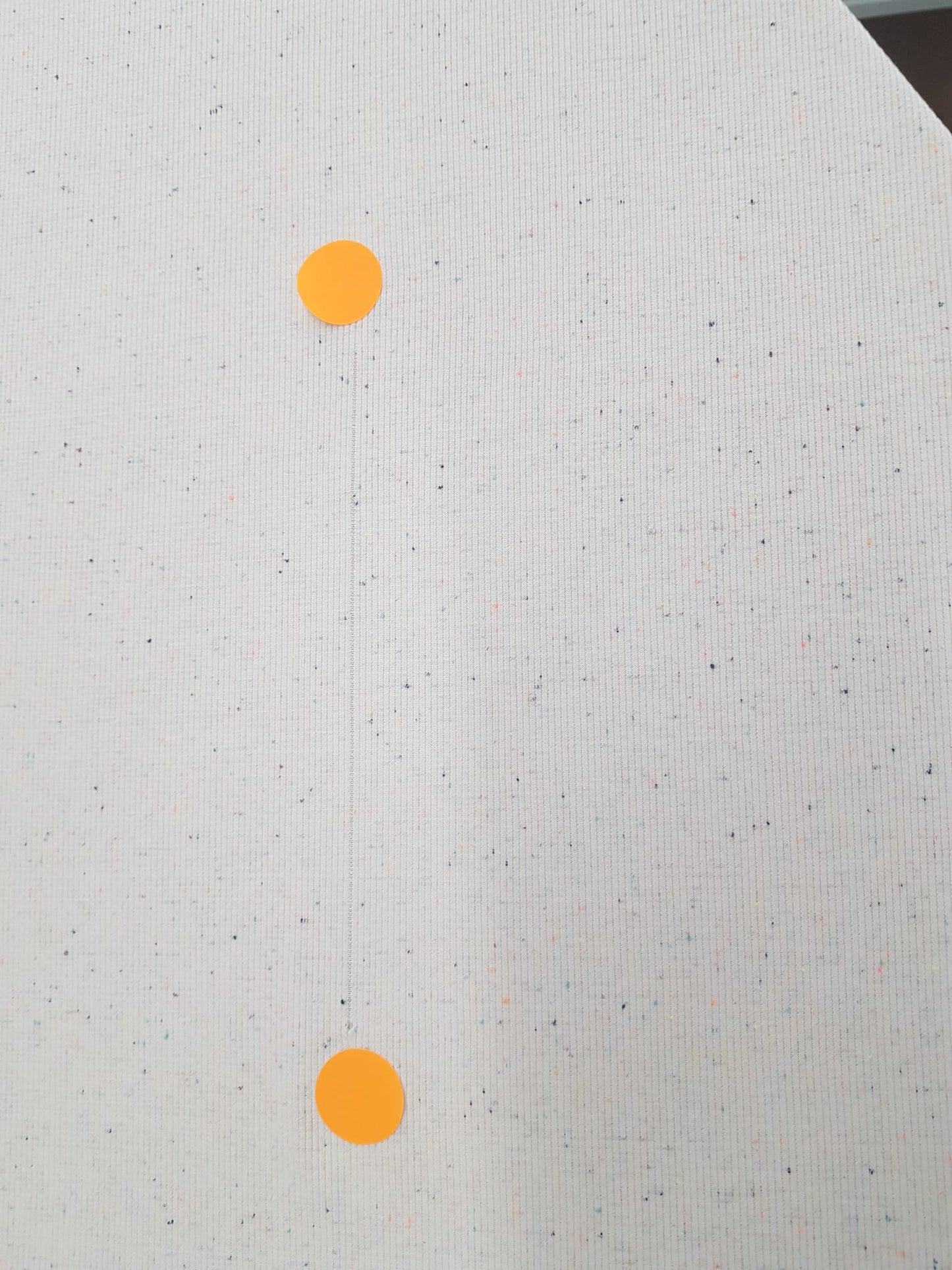 Euro | Sprinkles (offwhite) | 2x2 Rib *may have flaw* (BY THE HALF YARD)