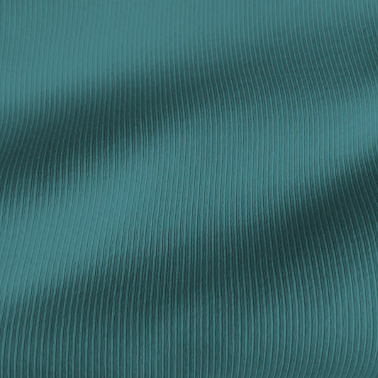 American Milled | Aqua Sea | 2x1 Rib | Organic (BY THE HALF YARD)
