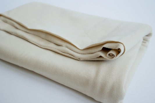 American Milled | Parchment | Jersey | Organic (BY THE HALF YARD)