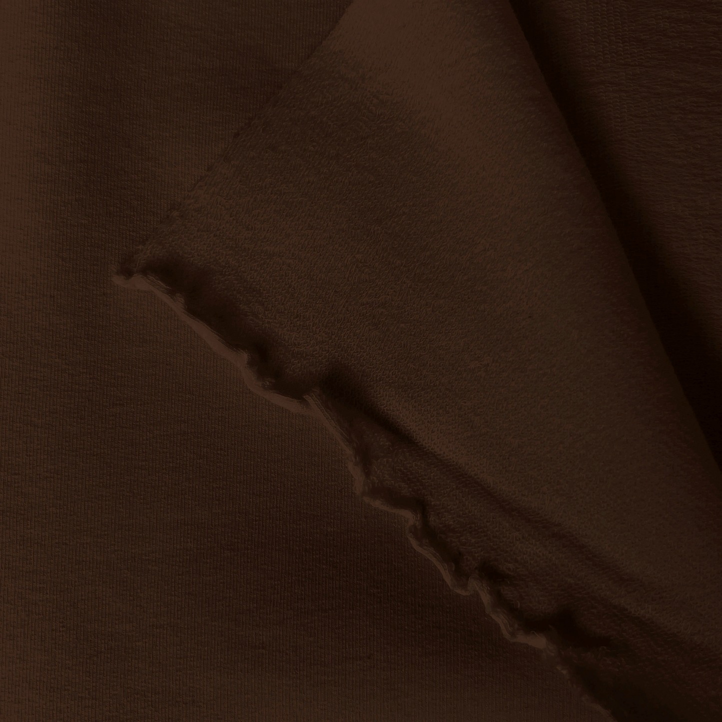 American Milled | Chocolate | French Terry | Organic (BY THE HALF YARD)
