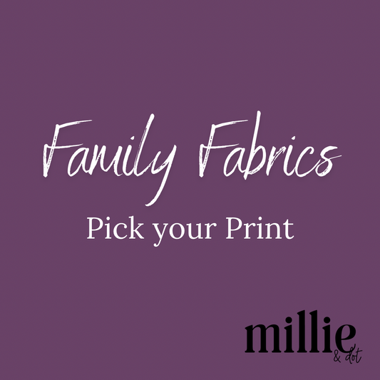 Family Fabrics Preorder PICK A PRINT (by the full yard)