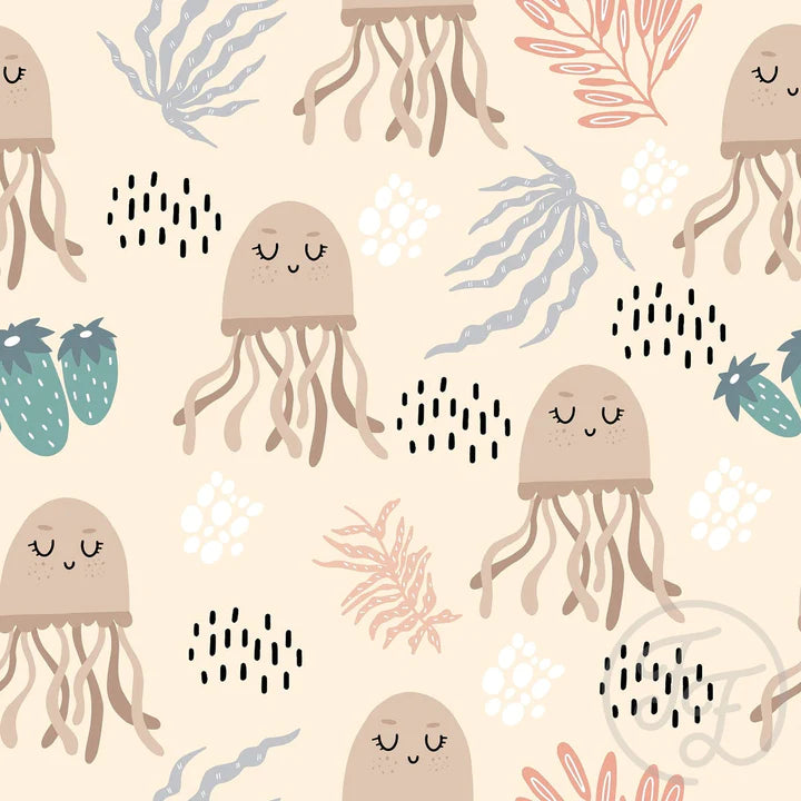 Family Fabrics | Jellyfish | 100-1669 (by the full yard)
