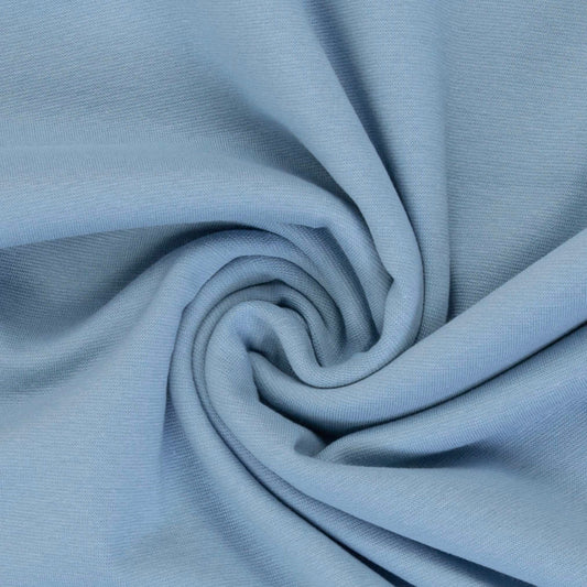 Swafing (Solid) | 0252 Pale Blue (new) | Smooth Ribbing | BY THE HALF YARD