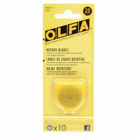 Olfa Rotary Blades 28mm (10 pack)