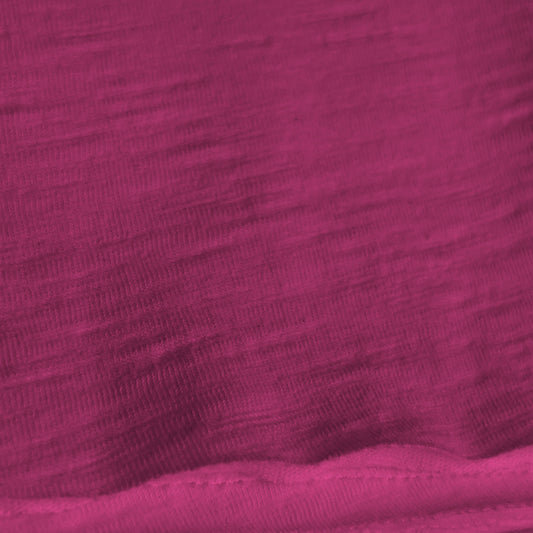 American Milled | Shocking Pink | SLUB Jersey (BY THE HALF YARD)