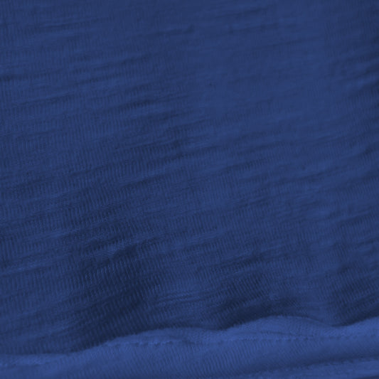 American Milled | Classic Blue | SLUB Jersey (BY THE HALF YARD)