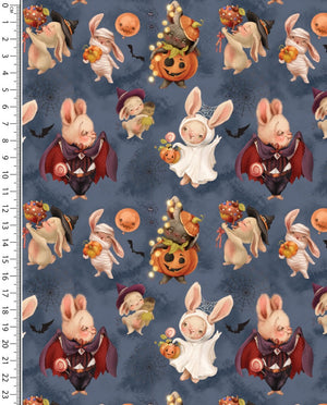 Jersey Digital Cute Halloween : 5887 : 1107 : Jeans Blue