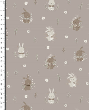 Jersey Digital Little Bunny : 5888 : 1553 : Taupe