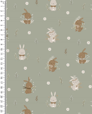 Jersey Digital Little Bunny : 5888 : 2322 : Green