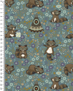 Jersey Digital Wild Raccoon : 5889 : 1707 : Petrol