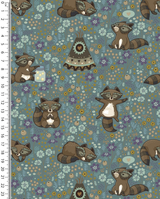 Jersey Digital Wild Raccoon : 5889 : 1707 : Petrol