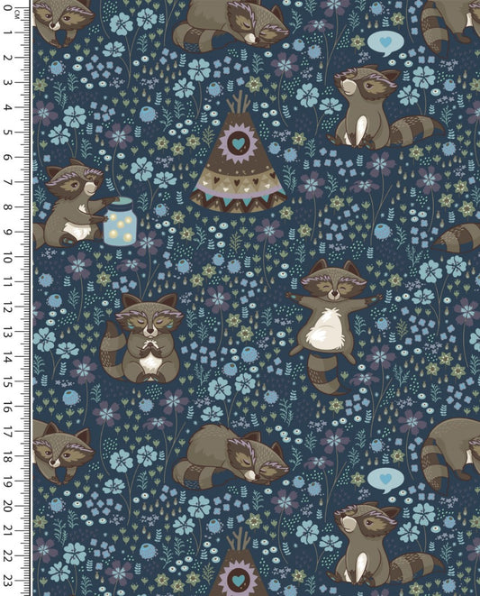 Jersey Digital Wild Raccoon : 5889 : 8 : Navy