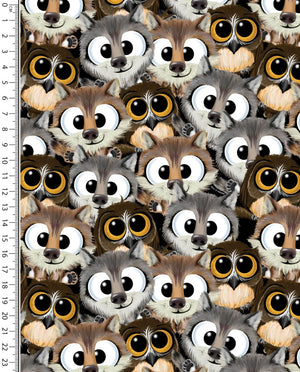 Sweat Brushed Digital Little Forest Animal : 5905 : 1352 : Camel