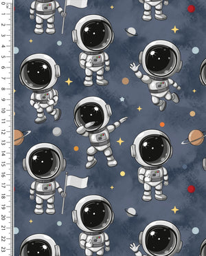 Sweat Brushed Digital Astronaut : 5906 : 1107 : Jeans Blue