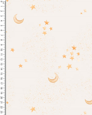 Jersey Digital Moon And Stars : 5910 : 151 : Ecru