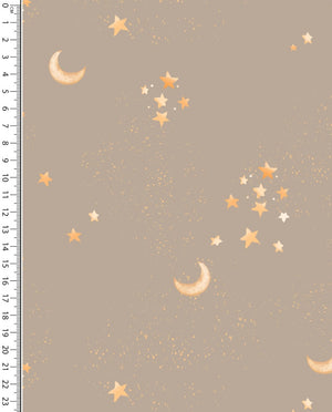 Jersey Digital Moon And Stars : 5910 : 1853 : Soft Taupe