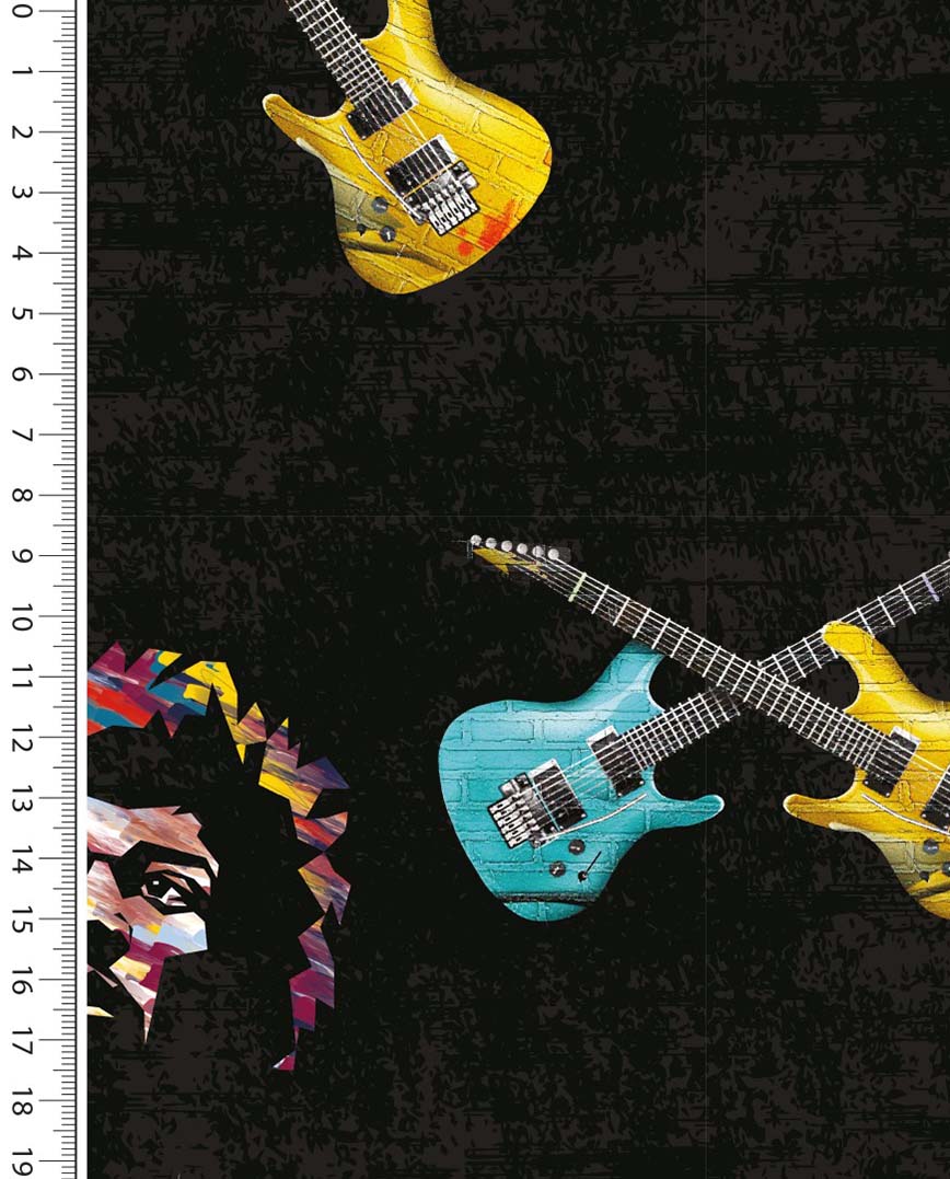 Soft Shell Digital Toff Jimi Hendrix : 5173 : 69 : Black